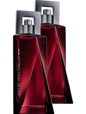 Avon Attraction Desire Erkek Parfüm Edt 75 Ml. Ikili Set