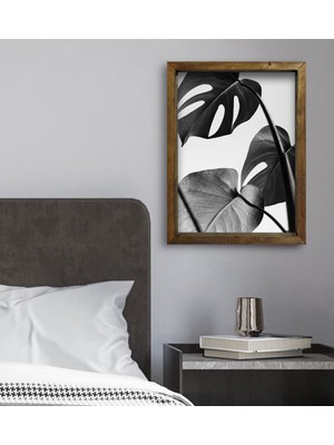 Bk Gift Yatak Odası Konseptli Doğal Masif Ahşap Çerçeveli Tablo 45X65CM-10