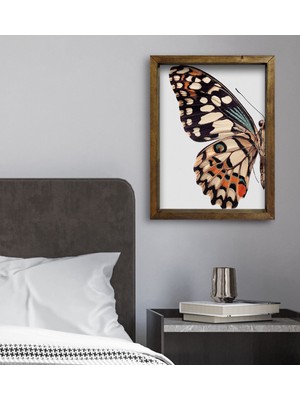 Bk Gift Yatak Odası Konseptli Doğal Masif Ahşap Çerçeveli Tablo 45X65CM-90