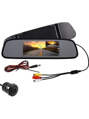 Twogo Araç Kamerası 4.3 Dvr Kayıt Kamera Hd Monitör Aynalık Twogo GO-404C