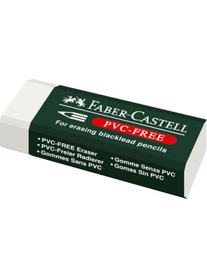 Faber-Castell Pvc Free Büyük Beyaz Silgi 3'lü
