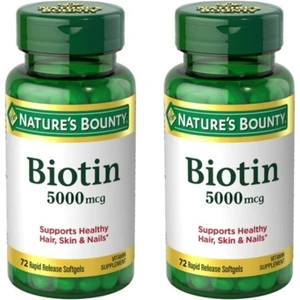 Nature's Bounty Natures Bounty Biotin 5000 Mcg 72 Kapsül - 2 Adet