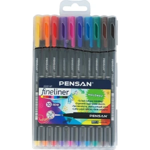 10 Renk Fineliner Kalem Seti