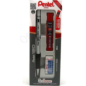 120 A3 Dx Versatil Kalem 0.5 mm 3'lü Set