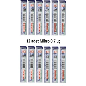 2b Dereceli Cetvelli Min Kalem Ucu 0.7 mm 12'li Paket