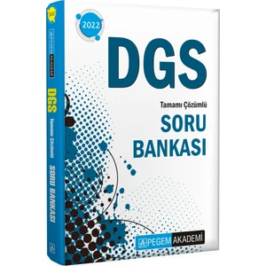 Pegem Akademi Yayıncılık 2023 DGS Tamamı Çözümlü 5 Deneme