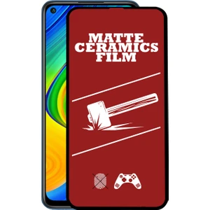 Caseart Xiaomi Redmi Note 9 Tam Kaplayan Mat Seramik Nano Esnek Ekran Koruyucu
