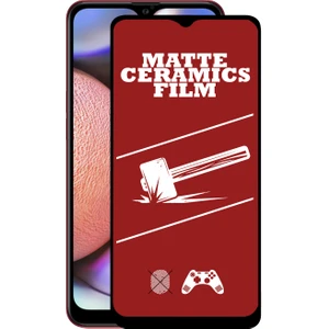 Caseart Samsung Galaxy A10S Tam Kaplayan Mat Seramik Nano Esnek Ekran Koruyucu