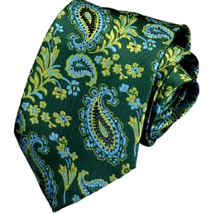 Bonanza Int Klasik Avrupa Tarzı 8cm Çiçek Desenli Kravat