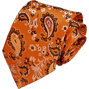 Bonanza Int Klasik Avrupa Tarzı 8cm Çiçek Desenli Kravat