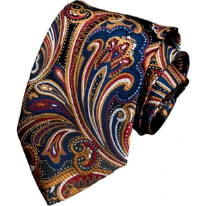 Bonanza Int Klasik Avrupa Tarzı 8cm Çiçek Desenli Kravat(Yurt Dışından)