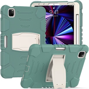 iPad Pro 11 2021 / 2020 / 2018 Kılıf(Zümrüt Yeşili) Sunsky iPad Pro 11 2021 / 2020 / 2018 Kılıf(Kiraz Çiçekleri Pembe) (Yurt Dışından)