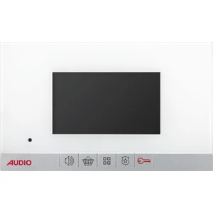 4.3'' Görüntülü Diafon Bus Plus Beyaz Renk ( Mekanik Butonlu 001180 )