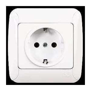 Günsan Fantasy Topraklı Priz, Beyaz