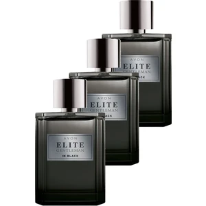 Elite Gentleman In Black Erkek Parfüm Edt 75 Ml. Üçlü Set