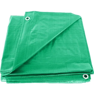 CN Ticaret Yeşil Branda Çadır 3x3 M Pvc Tente Gölgelik Koruma Kamp