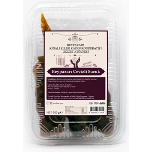Kınalı Eller Kadın Kooperatifi Beypazarı Cevizli Sucuk 500 gr