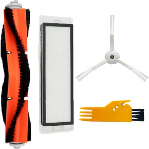 Xiaomi Mi Robot 1s (SDJQR02RR) Uyumlu 4 Parça Yedek Filtre Fırça Seti