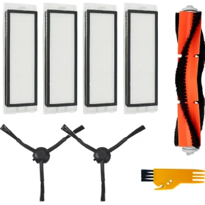 Xiaomi Mop 2 Pro + (STYTJ02ZHM) Uyumlu 8 Parça Yedek Filtre Fırça Seti