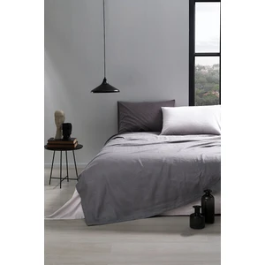 Colormix Antrasit Gri Çift Kişilik Pike Takımı