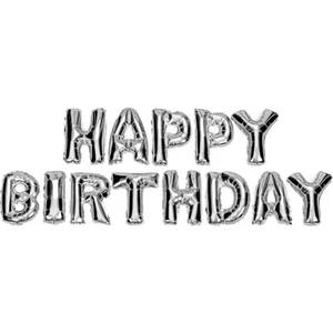Balon Happy Birthday Yazılı Harf Balon