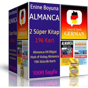 Enine Boyuna Eğitim Almanca Kitap Seti (1000 Sayfalık Enine Boyuna Almanca)