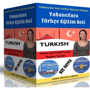 Enine Boyuna Eğitim Yabancılara Türkçe Eğitim Seti (2 Süper Kitap)