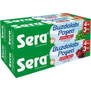 Buzdolabı Poşeti Orta Boy 4'lü