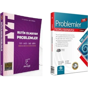 Karekök Yayıncılık TYT Rutin Olmayan Problemler + TYT Problemler Soru Bankası