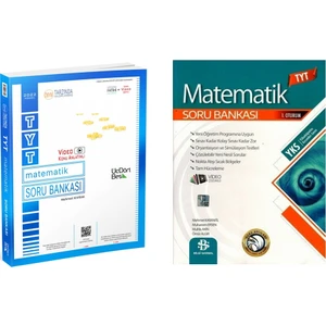 ÜçDörtBeş Yayınları TYT Matematik Soru Bankası + TYT Matematik Soru Bankası