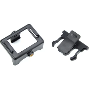 Eken H9 H9R Sjcam 4000 Serisi Aksiyon Kameralarla Uyumlu Koruma Çerçevesi ve Hızlı Tak Çıkar Kemer Tokası 2 Parça Aksesuar Seti