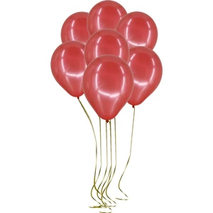 King Shark Kingshark  100'LÜ Lateks Pastel Balon Kırmızı