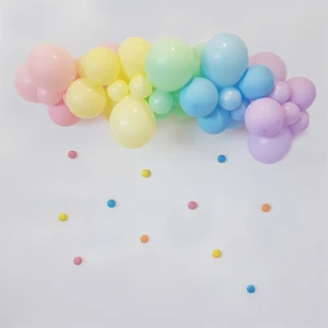 Ez Jet Ezjet  Balon Makaron Balon 25 Adet