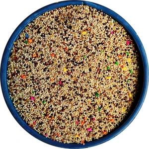 Bizim Yem Muhabbet Yemi - 3 kg Karışık Vitaminli Meyveli