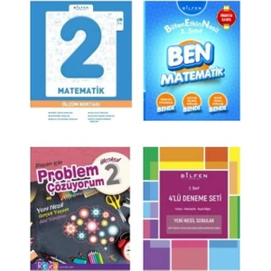 Bilfen Yayınları 2. Sınıf Matematik Konu Anlatımlı Test Kitabı Problem Çözüyorum ve Deneme Kitabı