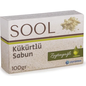 Sool Kükürtlü Zeytinyağlı Sabun 100 Gr.