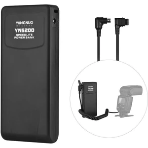 Yongnuo YN5200 Profesyonel Speedlite Power Bank 11.1V 5200MAH Için Dahili Lityum Pil