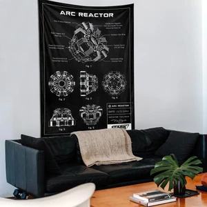 The Lucid Lab Arc Reactor-Chalkboard- Iron Man
