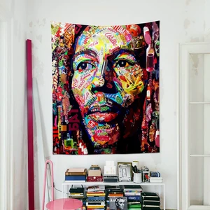 The Lucid Lab Bob Marley Duvar Örtüsü