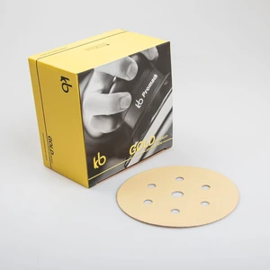 Kb Gold P60 Kum 150MM 6+1 50 Adet Cırt Disk Zımpara 7 Delik