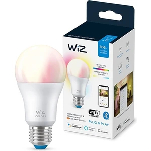 Wiz-Wi-Fi Renkli Ambiyans Akıllı Ampul - 60W - A60 - E27 Normal Duy