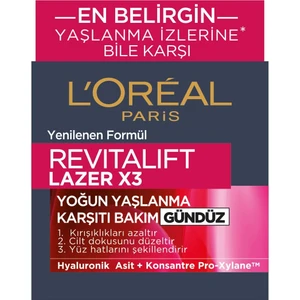 L'Oréal Paris Loreal Paris Revitalift Lazerx3 Yoğun  Gündüz 50ML