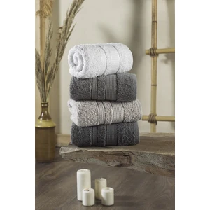 New Home 4'lü 50 x 90 cm El ve Yüz Havlusu