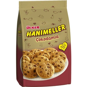 Hanımeller Çokodamlalı Poşet Bisküvi 150 gr x 12'li