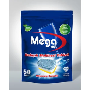 Hepsi Bir Arada Doğa Dostu Bulaşık Makinesi Tablet 50'li