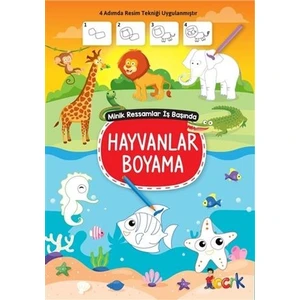 Hayvalar Boyama - Minik Ressamlar Iş Başında