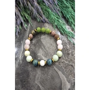 Boğa Burcu Doğaltaş Bileklik