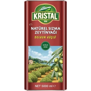 Natürel Sızma Zeytinyağı Dolgun Güçlü Teneke 5 Lt