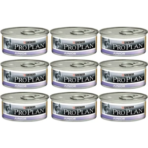 Pro Plan Junior Tavuk Etli Yavru Kedi Konserve Maması 85 gr - 9'lu