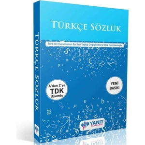 Yanıt Yayınları  Türkçe Sözlük - Yeni